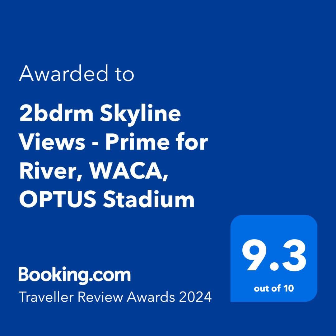 פרת'' 2Bdrm Skyline Views - Prime For River, Waca, Optus Stadium מראה חיצוני תמונה